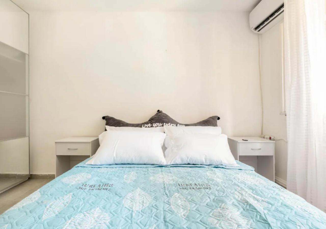 Central 1Br Oasis, Fast Fiber Wifi, Free Parking, Free Netflix With Shelter Haifa Bagian luar foto