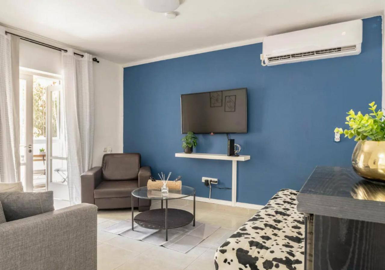 Central 1Br Oasis, Fast Fiber Wifi, Free Parking, Free Netflix With Shelter Haifa Bagian luar foto